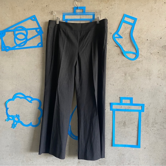 Lafayette 148 New York Stretch Virgin Wool Stanton Straight Leg Pants - Picture 2 of 8